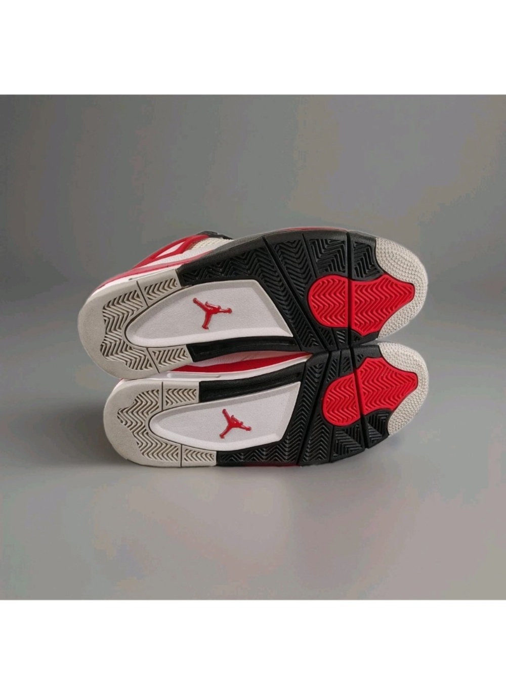 Jordan 4 IV Retro Red Cement White Black DH6927-161 Men's 9.5 Og All - Picture 10 of 14